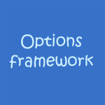 إنشاء لوحة تحكم للقالب بإستخدام Options framework